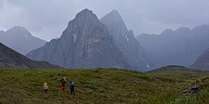 Thunder Valley. Gates of the Arctic National Park, Brooks Range, Alaska