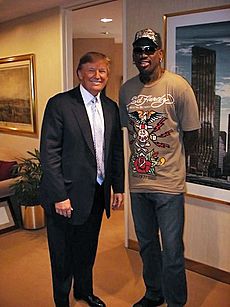 Trump and Rodman 2009