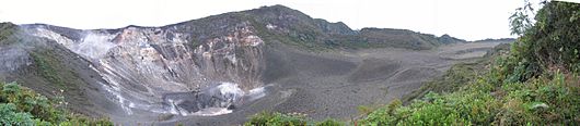 Turrialba Volcano Sept 2005