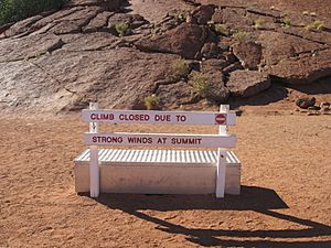 Uluru Walk Closed