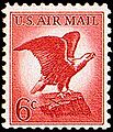 Us airmail stamp C67