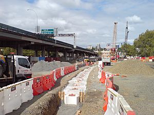Victoria Park Tunnel Construction Works I