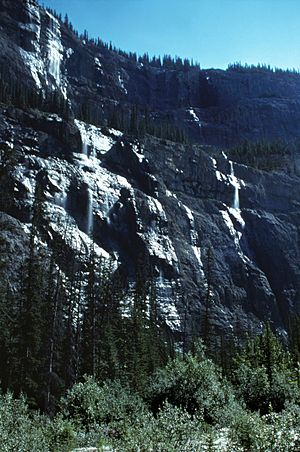 Weeping Wall Alberta 1981