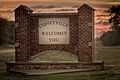 Welcome Sign Sunrise