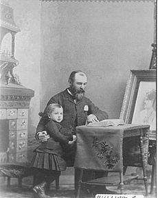 William Ebbert and his son Wilson (circa 1890)
