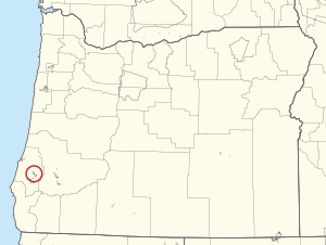 0775R Coquille Reservation Locator Map