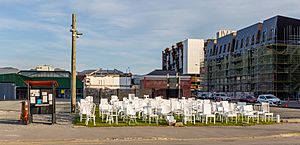 185 Empty Chairs, Christchurch, New Zealand