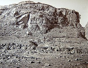 1867-68 Abyssinia Expedition, 41 Kokit-Bur Gate, Magdala