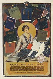 1921 Locust yearbook p. 263 ("Gone are the Days", Star Engraving Company-Houston)