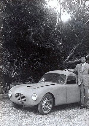 1953 Giotto Bizzarrini and Fiat 500 Machinetta