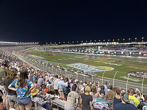 2024 Coca-Cola 600 third stage from frontstretch
