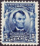 Abraham Lincoln 1903 Issue-5c