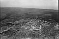 Air views of Palestine. Bethlehem and surroundings. Bethlehem. A general view overlooking the town southward along the distant Hebron Road LOC matpc.22176