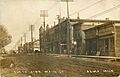 Alma MI South side Superior St 1913