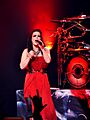 Anette Olzon avec Nightwish à Nantes en 2012