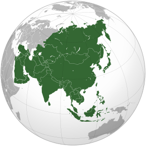 Asia (orthographic projection)