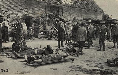 Battle of Messines. Anzac Field Dressing Station, 7 June 1917 (17438653899)