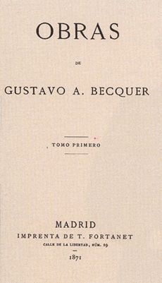 Becquer First Edition
