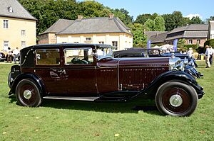 Bentley 8 Litre limousine by Mulliner 1930 side