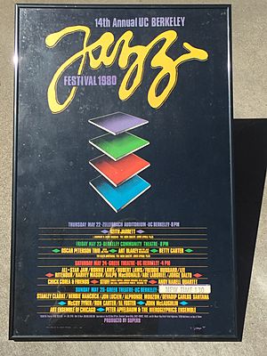 Berkeley Jazz Festival - poster for 1980