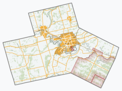 Paris is located in County of Brant