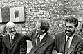 Caoimhghín Ó Caoláin, Martin McGuinness & Gerry Adams at Bodenstown, 1997