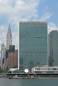 Chrysler and UN buildings