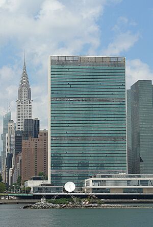 Chrysler and UN buildings