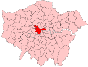 Cities of London and Westminster 2023 Constituency.svg