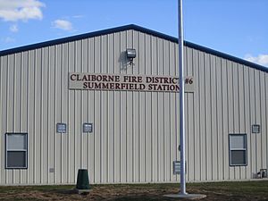 Claiborne Fire District station in Summerfield