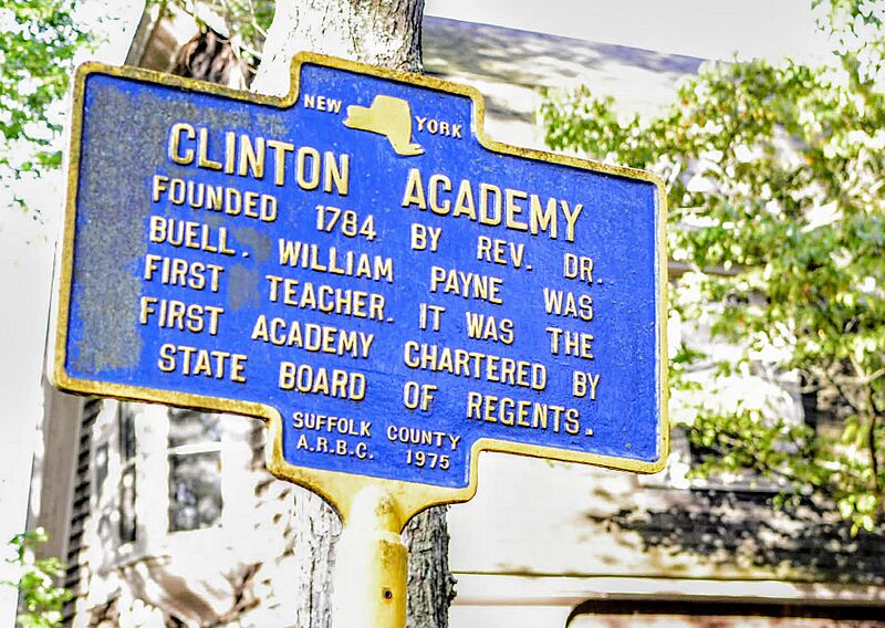 Clinton Academy Historic Marker