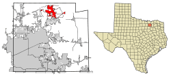 Location of Anna in Collin County, Texas