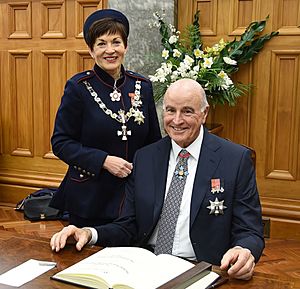 Dame Patsy Reddy and Sir David Gascoigne 2016