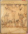 Demeter in horse chariot w daughter kore 83d40m wikiC Tempio Y di Selinunte sec VIa