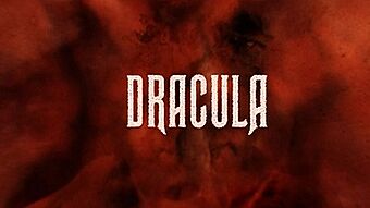Series title over a blood red background