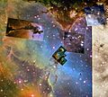 Eagle Nebula 4xHubble WikiSky