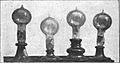 Edison incandescent lights