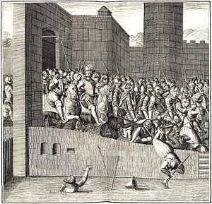 Entrance of Henry IV in Paris 22 March 1594