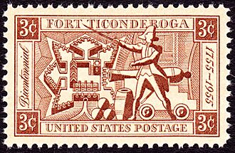 Fort Ticonderoga-1955 Issue-3c