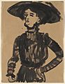 GUGG Woman with Black Hat