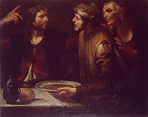 Gioacchino Assereto - Esau sells his birthright