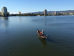 Gondola on Lake Merritt