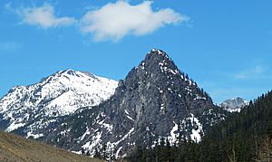 Guye Peak at Snoqualmie Pass