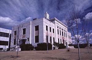 Hall County courthouse in Gainesville