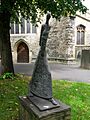 Helen Sinclair's "The Mother and the Child" outside All Saints Church, Fulham (01)