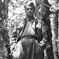 Hoxha at Odrican 1944