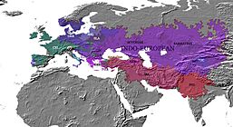 Indo-european - languages - evolution - 500 BC - map
