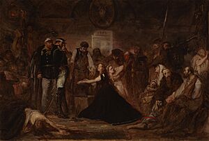 Jan Matejko - Polonia 1863 (Poland Enchained) - MNK XII-453 - National Museum Kraków.jpg