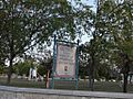 Jose Angel Zayas Colon Children's Park sign at La Guancha, in Barrio Playa, Ponce, Puerto Rico (DSC03548)