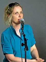 Julie Delpy at SF Apple Store II, in 2011